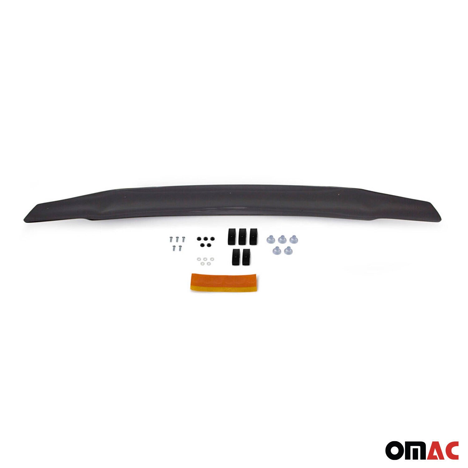 Deflecteurs d'air capot de voiture pour VW Amarok 2010-2022 en ABS Noir