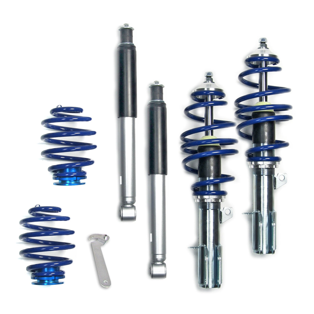 JOM BlueLine Combinés Filetés pour Opel Corsa C 1.4i 16V 1.8i 16V 1.3CDTi 1.7DTi