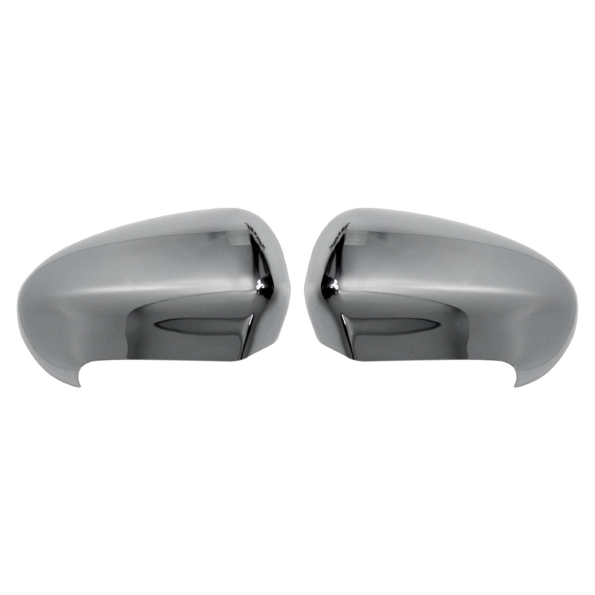 Coques de Rétroviseurs pour Nissan Qashqai J10 2006-2014 ABS Chromé 2x