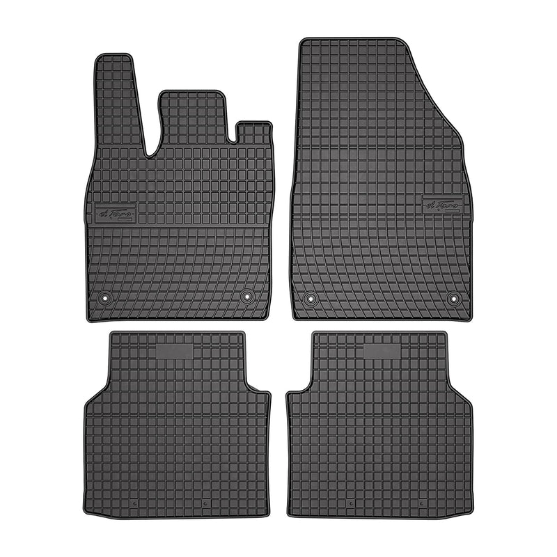 Tapis de Sol pour Skoda Enyaq 2020-2022 Caoutchouc Noir