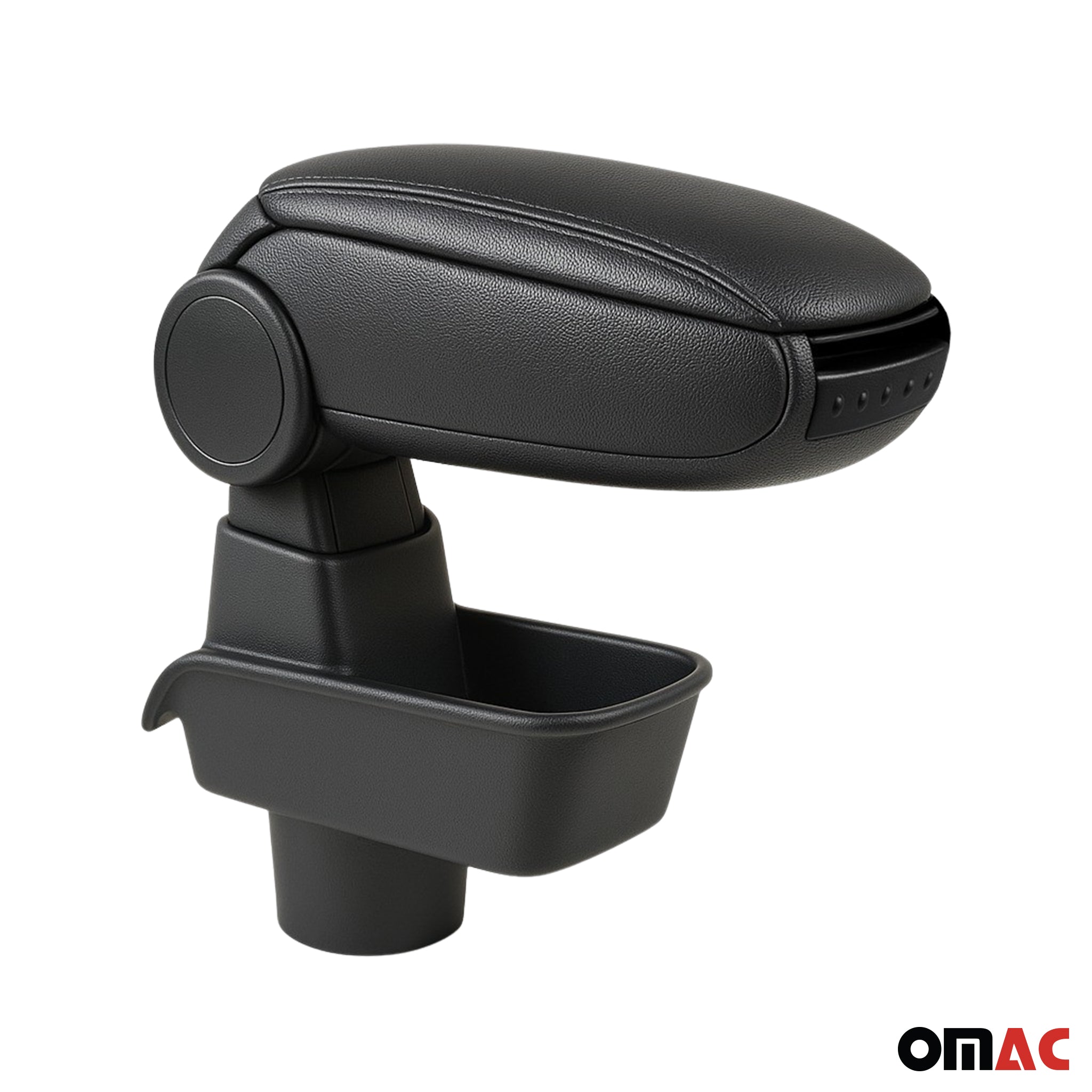 Accoudoir pour Ford Fiesta Break Berline 2009-2016 Vinyl Abs Noir