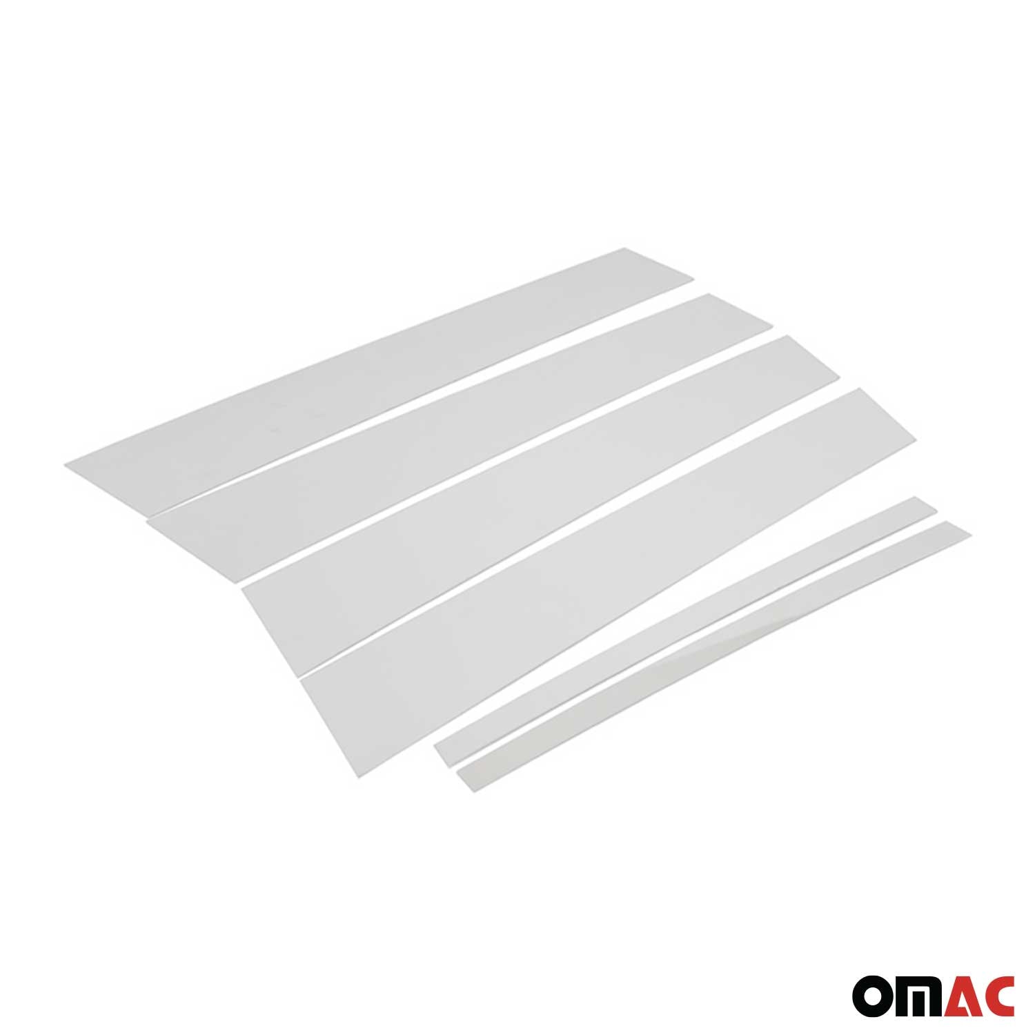 Couverture Garniture de pilier B pour Opel Corsa F 2019-2026 en acier inox 6Pcs