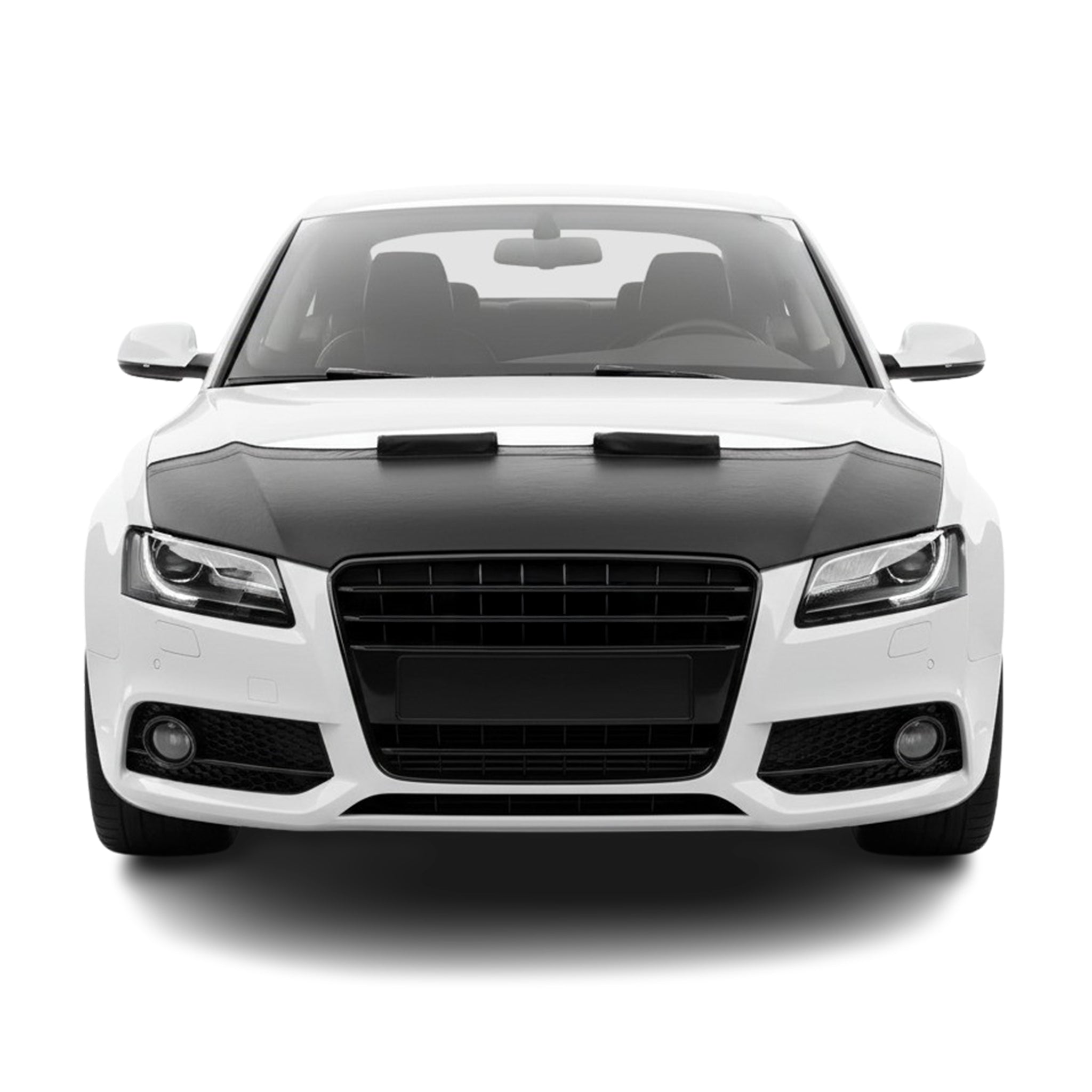 Protège capot Masque pour Audi A5 8F 8T 2007-2012 PRE-FL vinyle Noir