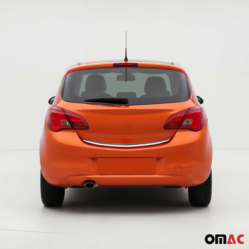 Garniture de Hayon Coffre pour Opel Corsa E 2014-2019 acier inox