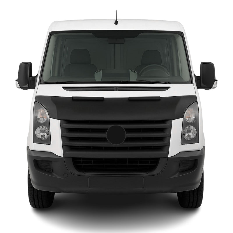 Protège Capot pour VW Crafter 2006-2017 Masque de voiture vinyle Noir