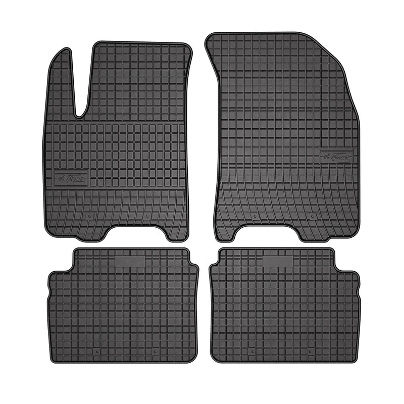 Tapis de Sol pour Chevrolet Aveo 2002-2012 Caoutchouc Noir