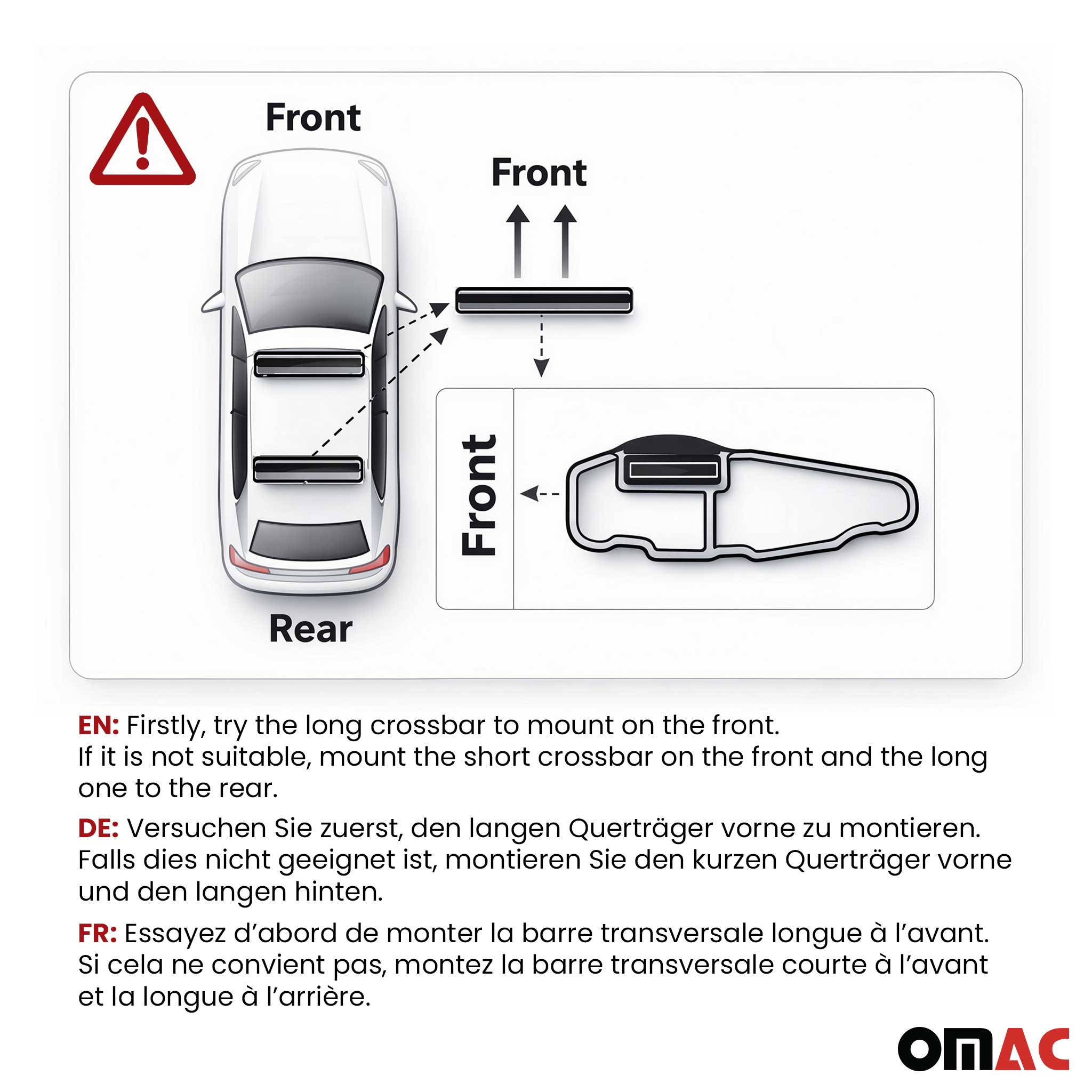 Barres De Toit Transversales pour Ford Focus IV Active 2018-2025 Alu Gris ABE