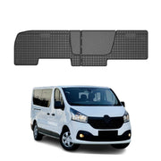 Tapis de Sol pour Renault Trafic III 2014-2026 Convient à 2ème rangée Noir