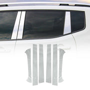 Couverture Garniture de pilier B pour Fiat Panda 2012-2020 en acier inox 6Pcs