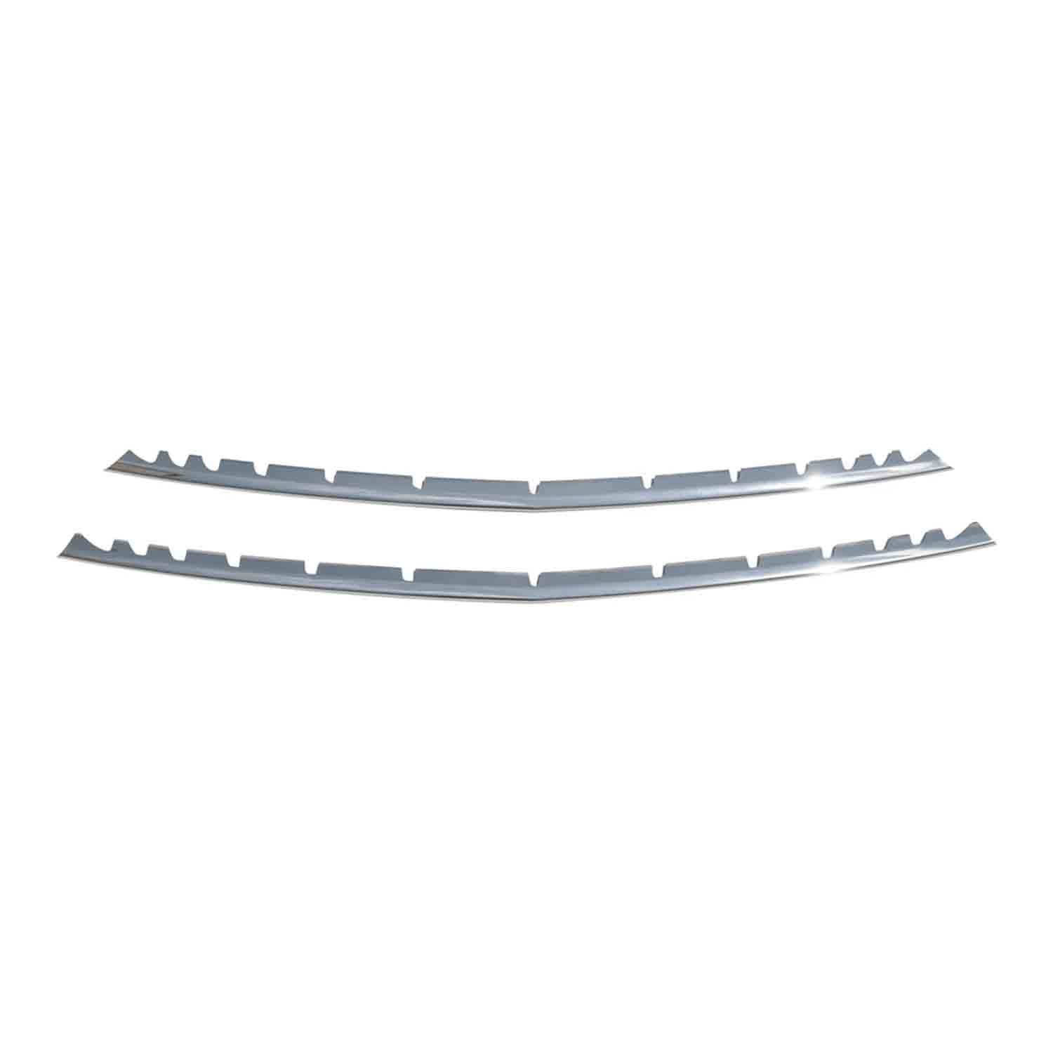 Moulure de Grille de Calandre pour Mercedes Classe W447 2014-2019 Chromé 2Pcs