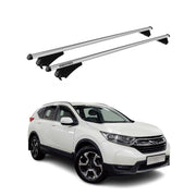 Tiger Barres de toit transversales pour Honda CR-V V 2017-2022 Gris
