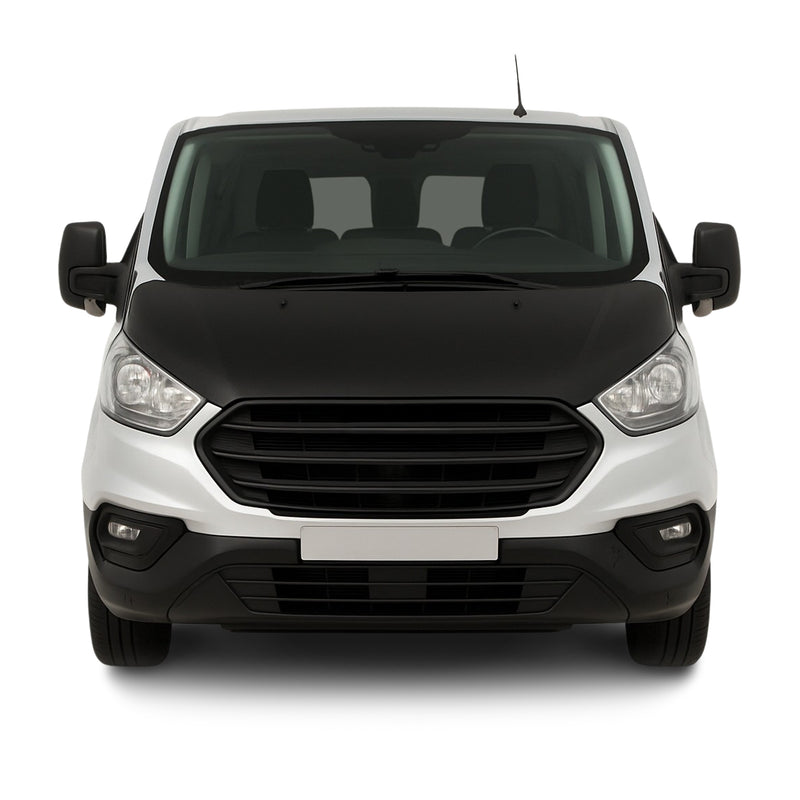 Protège Capot pour Ford Tourneo Transit Custom 2018-2024 Masque vinyle Noir