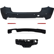 JOM Pare-choc Arrière pour BMW F31 Touring à partir de année 2012-2019 Sport-Design PDC