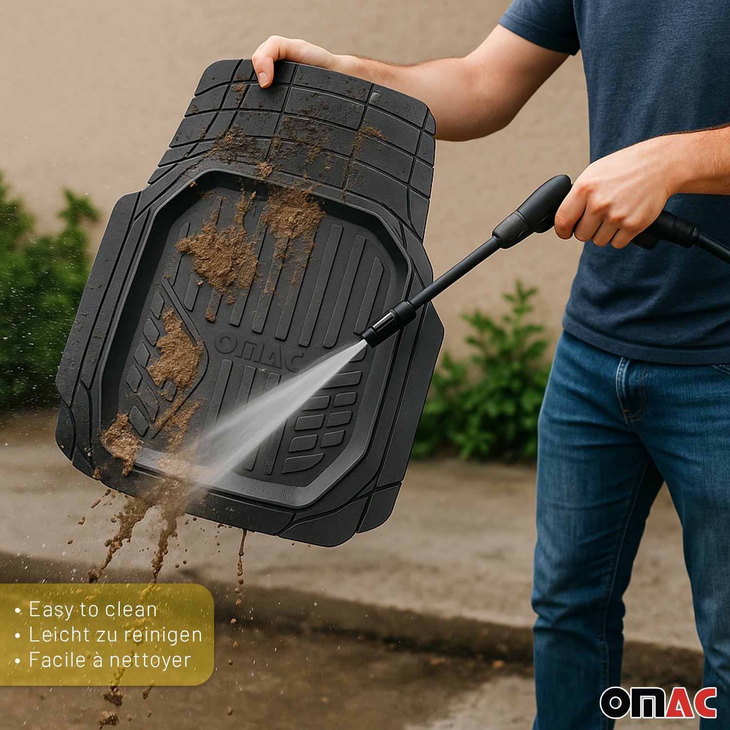 Tapis de sol pour GMC antidérapants et toutes saisons 4 Pcs