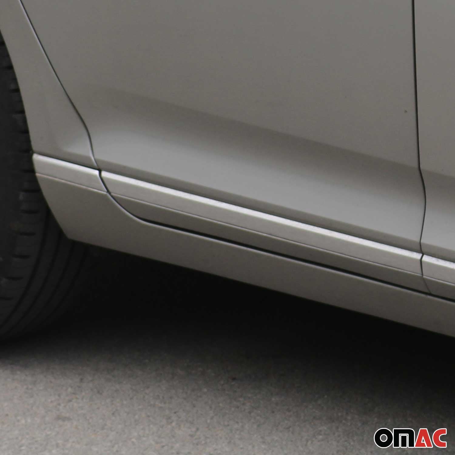 Garniture Baguette de porte latérale pour VW Passat B8 Berline 2015-19 inox 8Pcs