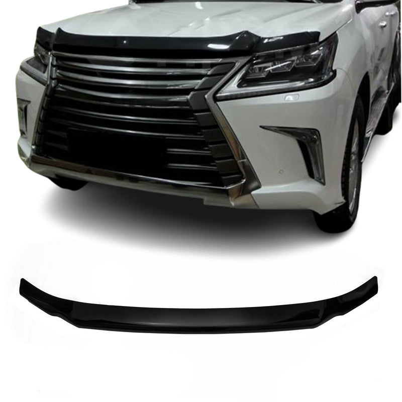 Deflecteurs d'air capot de voiture pour Lexus LX 570 2015-2021 Acrylique Noir