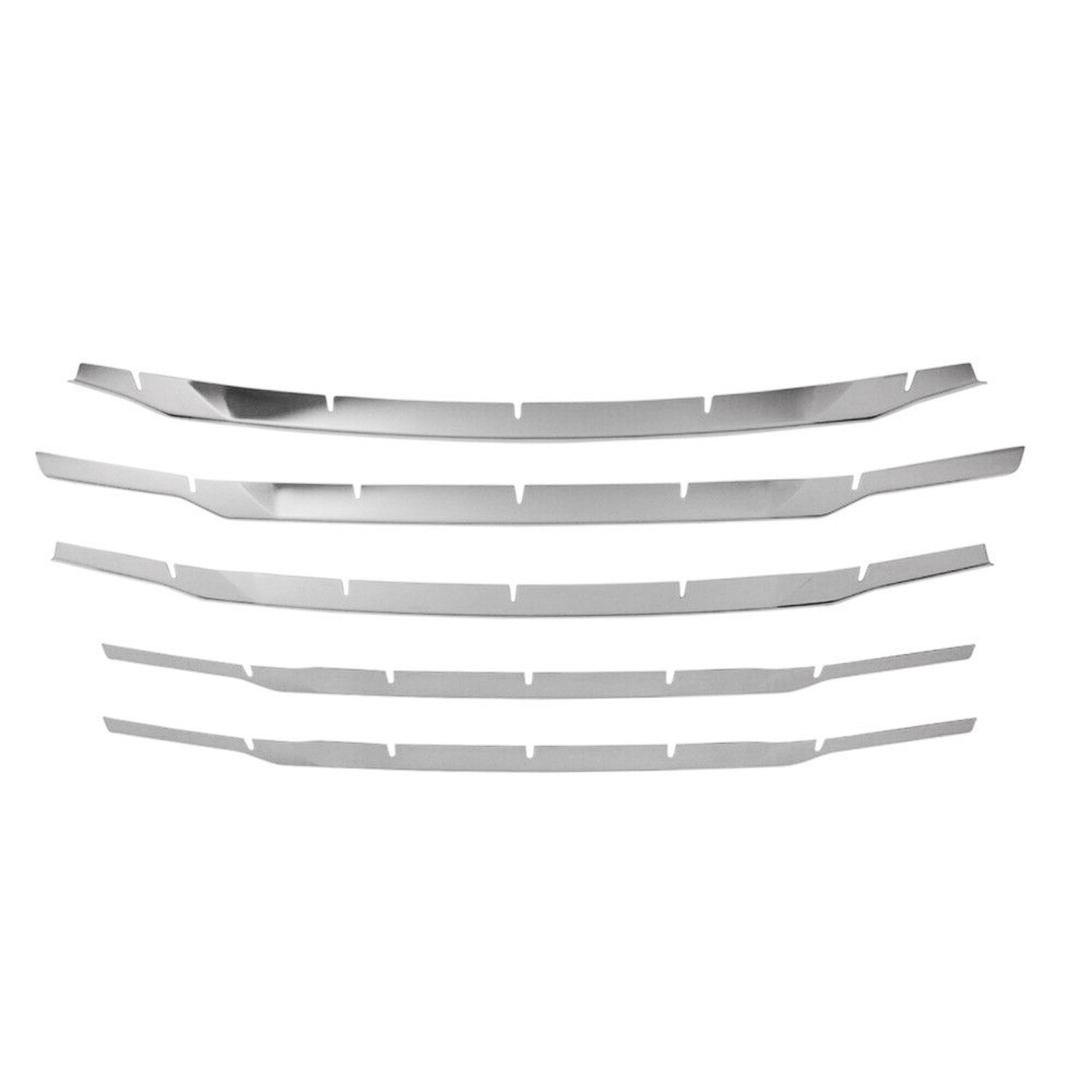 Moulure de Grille de Calandre pour Ford Transit Courier 2017-2022 Acier 5Pcs