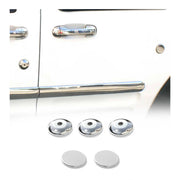 Couverture de Serrure de Poignée de Porte pour Ford Connect 2002-2014 Acier 5x