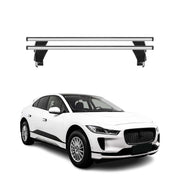 Menabo Barres de toit Transversales pour Jaguar I-Pace 2018-2024 Gris ABE 2x