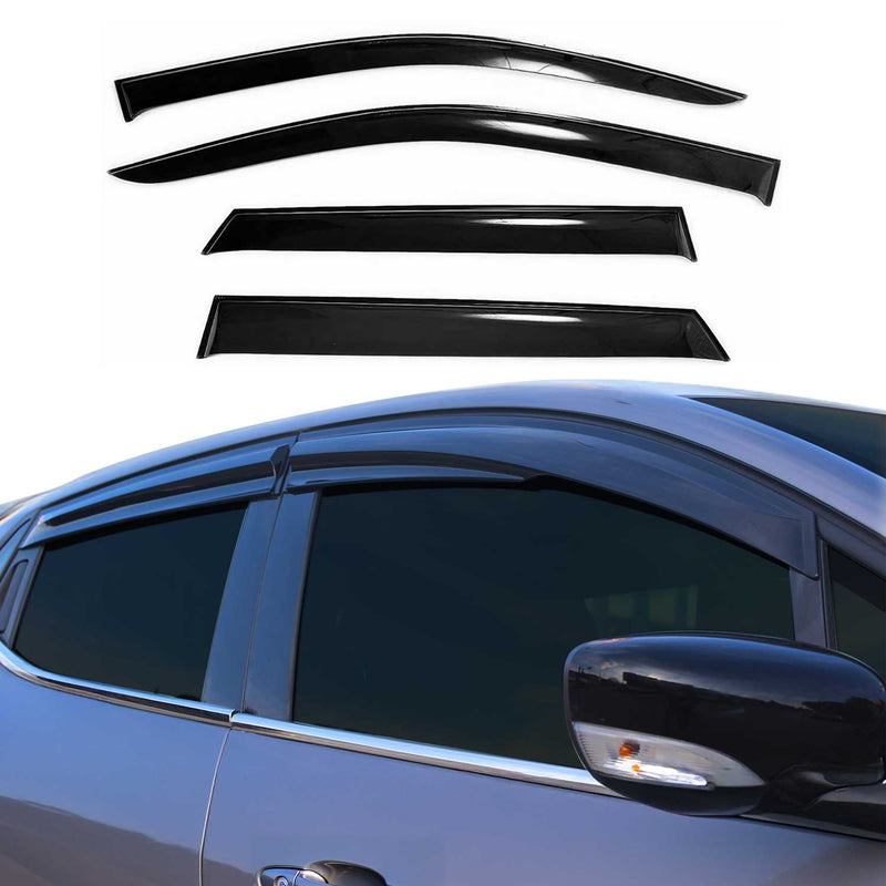 Déflecteurs De Vent Pluie D'air pour Hyundai Sonata Berline 2005-2010 Acryl 4x