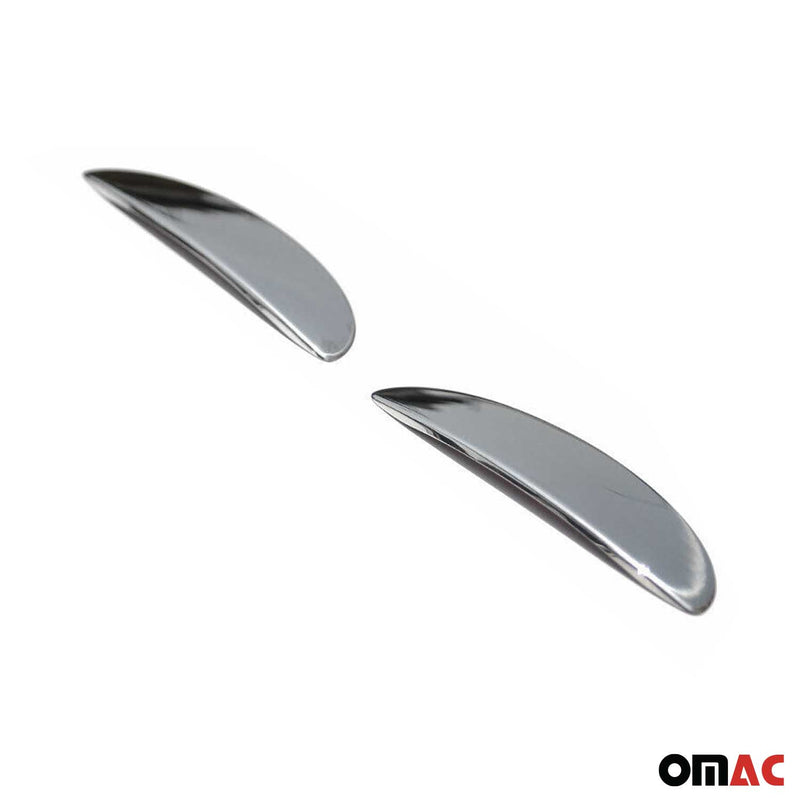 Couverture de poignée de porte pour Opel Corsa C 2000-2006 en Acier Inox 2Pcs