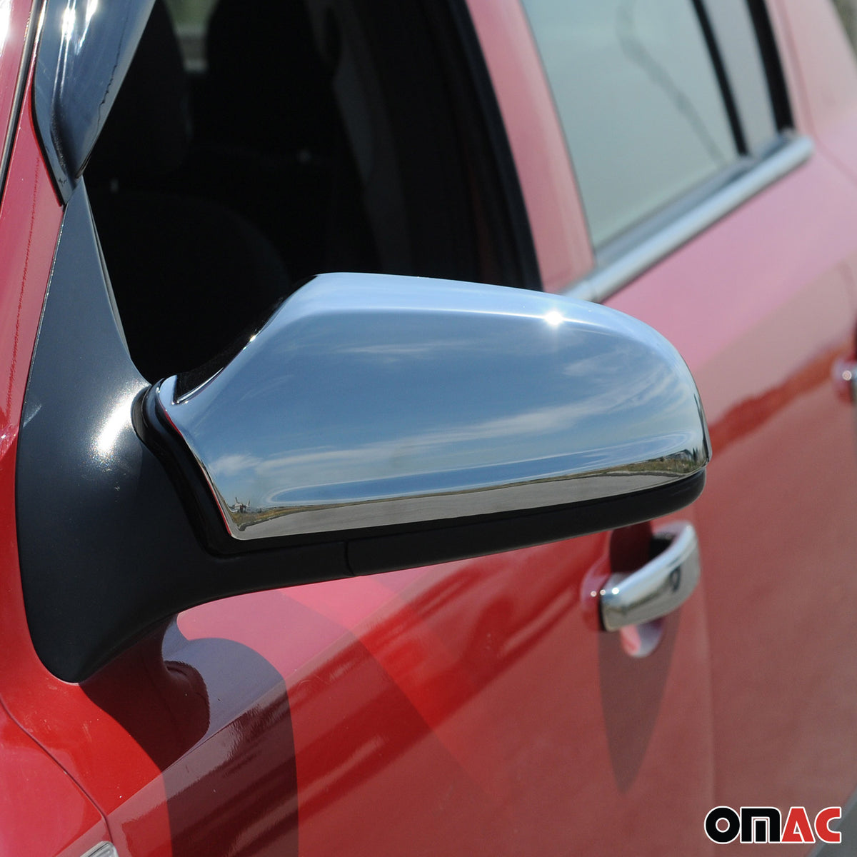Coques de Rétroviseurs pour Opel Astra H 2004-2010 2x Plastique ABS Chromé
