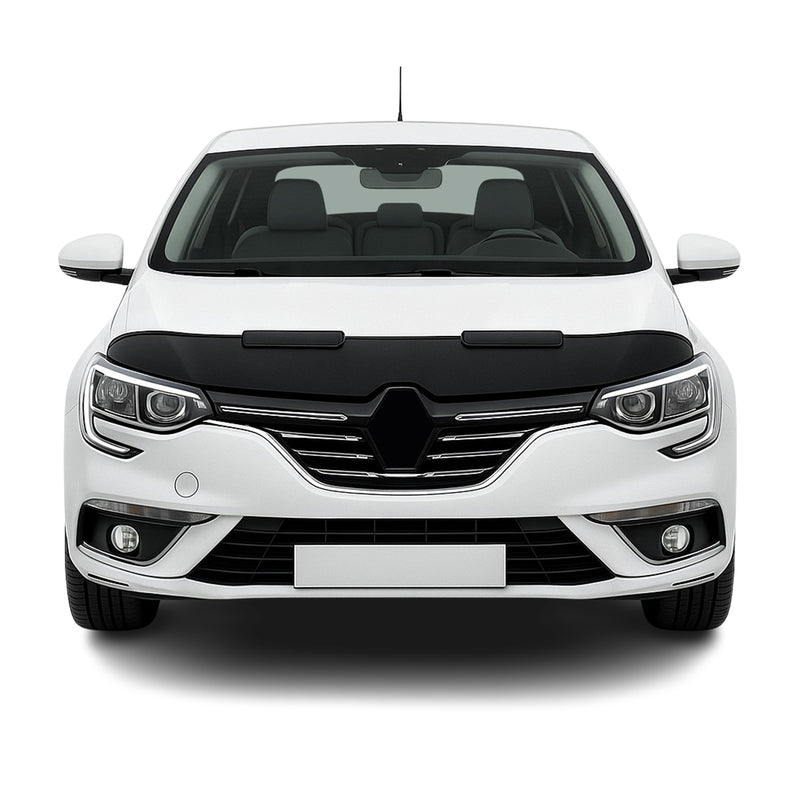 Protège Capot pour Renault Megane 2016-2025 Masque de voiture vinyle Noir