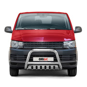 Pare-Buffle Avant Pour VW T6 T6.1 Transporter tout 2015-2024 en Acier Inoxy