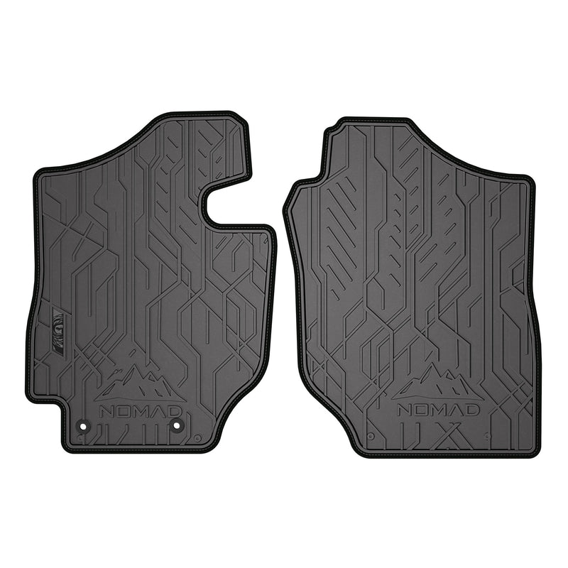Tapis de Sol de Voiture pour Suzuki Jimny IV 2018-2025 Caoutchouc Noir 2Pcs