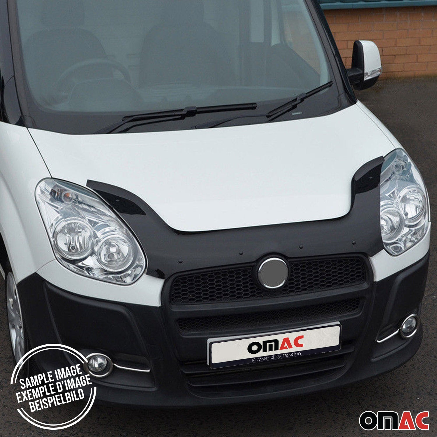 Deflecteurs d'air capot de voiture pour Toyota Proace 2016-2021 en Plastique