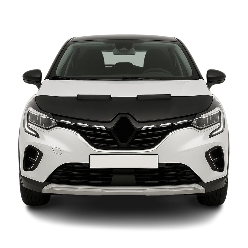 Protège Capot pour Renault Captur 2013-2025 Masque de voiture vinyle Noir
