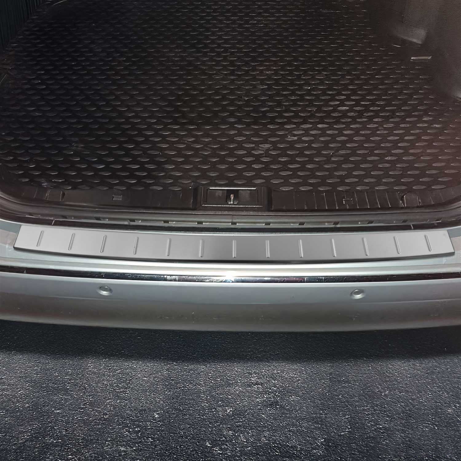 Protection de Pare-Chocs pour Mercedes Classe E W211 2003-2009 Inox brossée