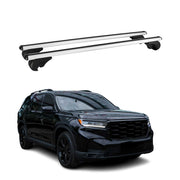Barres de toit Transversales pour Honda Pilot 2024-2026 en Alu gris ABE