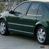 Baguettes de porte pour VW Bora Limo/Variant 1998-2005 en acier inox chrome