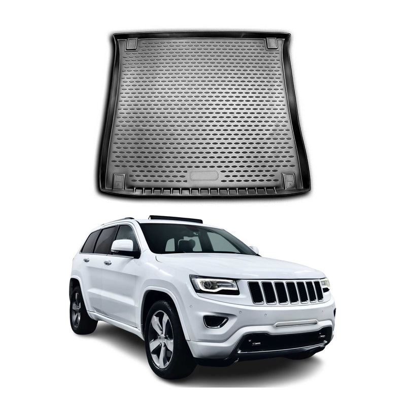Tapis De Coffre pour Jeep Grand Cherokee 2011-2021 Caoutchouc TPE Noir