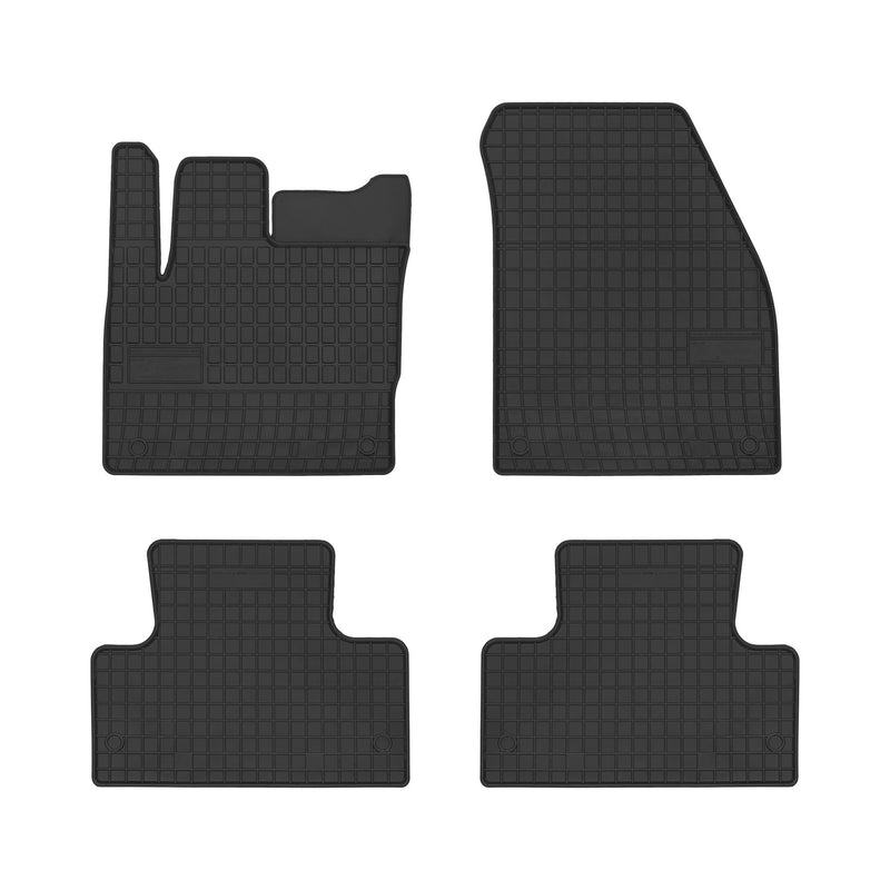 Tapis de Sol pour Land Rover Range Rover Evoque 2011-2018 Caoutchouc Noir