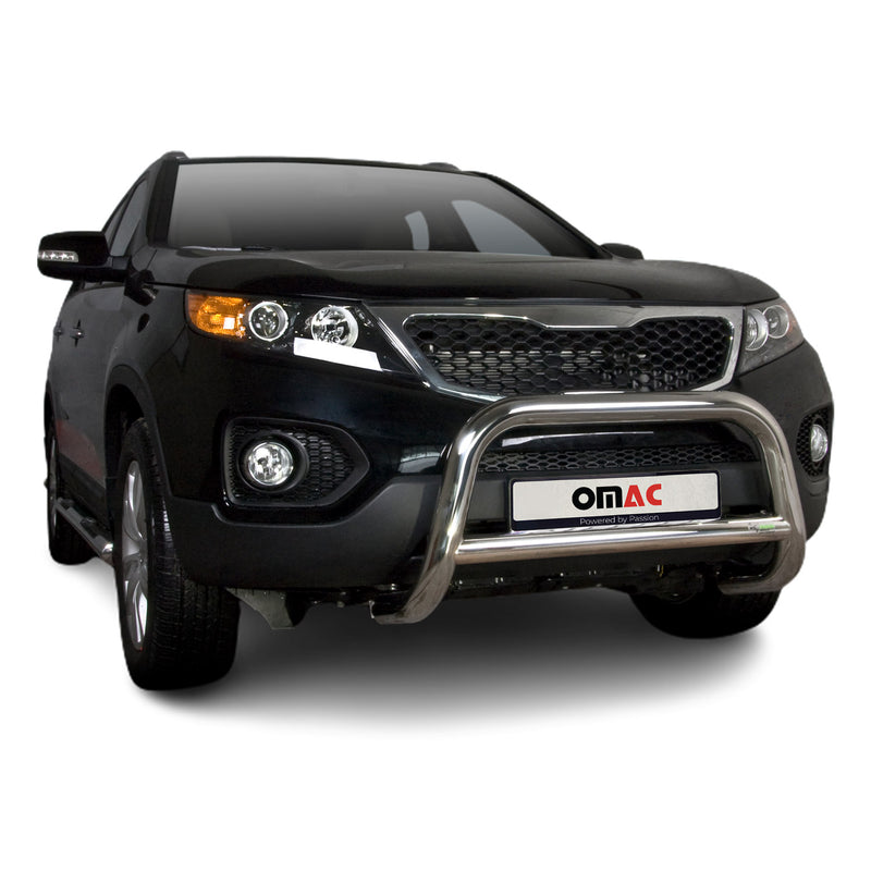 Pare-Buffle Avant Pour Kia Sorento 2010-2012 en Acier Argent