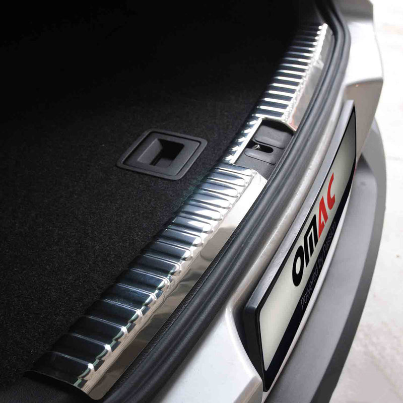 Protection Seuil de Coffre Pour VW Tiguan 2007-2016 Acier Inox Brillant