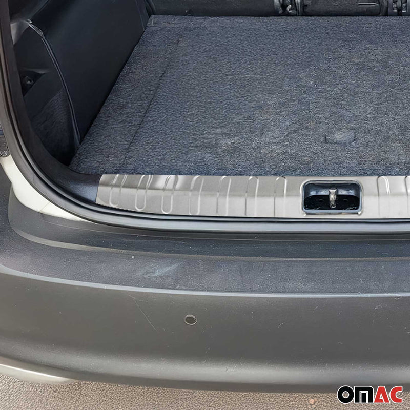 Protection de seuil de coffre pour Škoda Yeti 2010-2013 1Pcs en Acier Silver