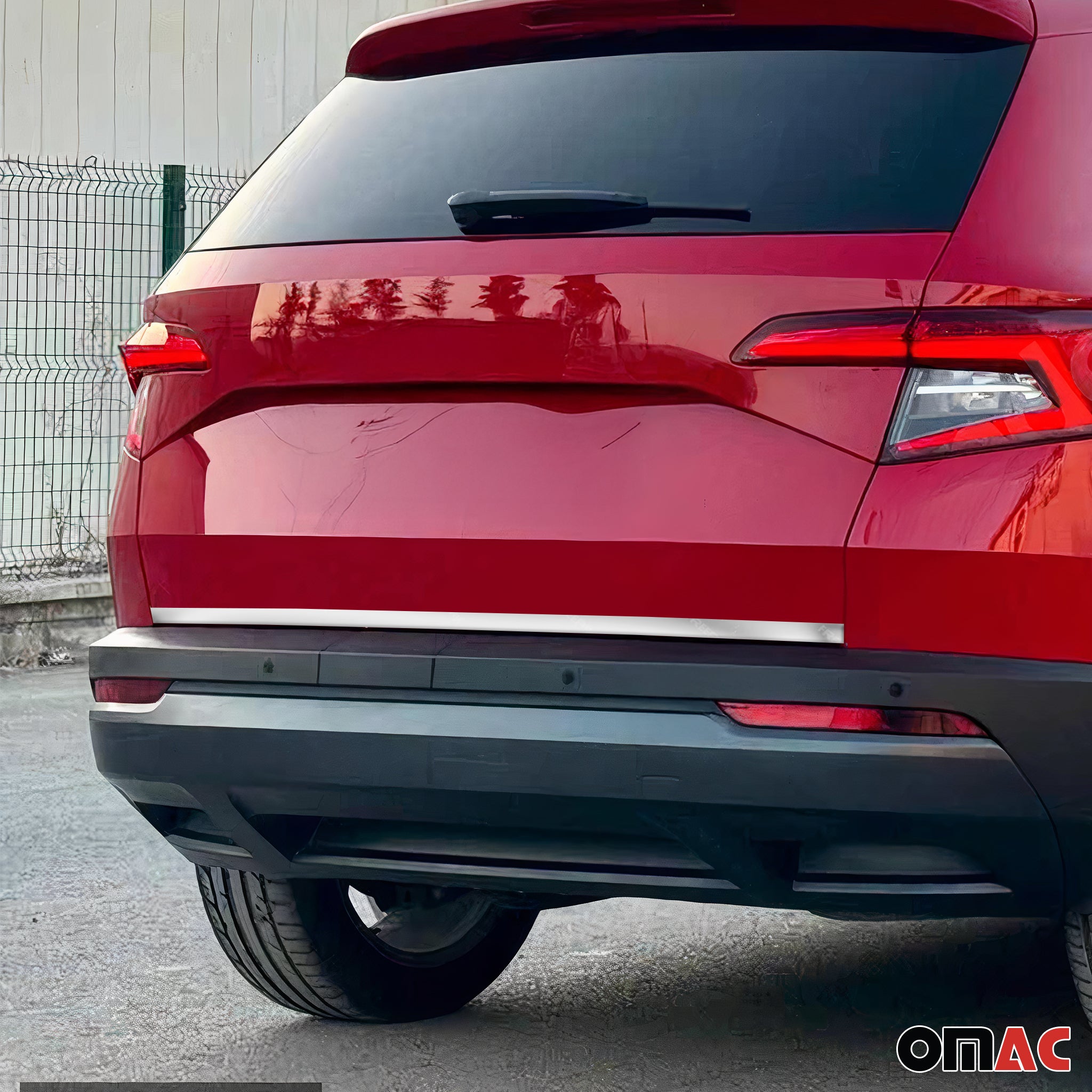 Garniture de Hayon Coffre pour Skoda Karoq 2017-2026 acier inox