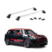 Barres de toit transversales pour Mini Clubman F54 2015-2024 Alu Gris 2x ABE