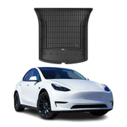 OMAC Tapis De Coffre Pour Tesla Model Y 2020-2025 Premium TPE Noir