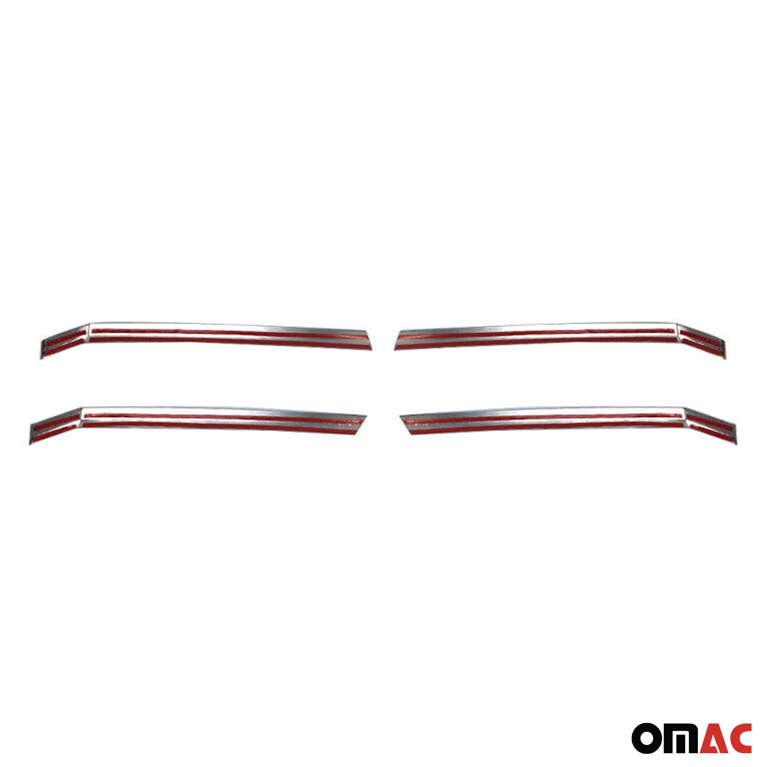 Moulure de Grille de Calandre pour VW Crafter 2017-2026 Chromé 4Pcs