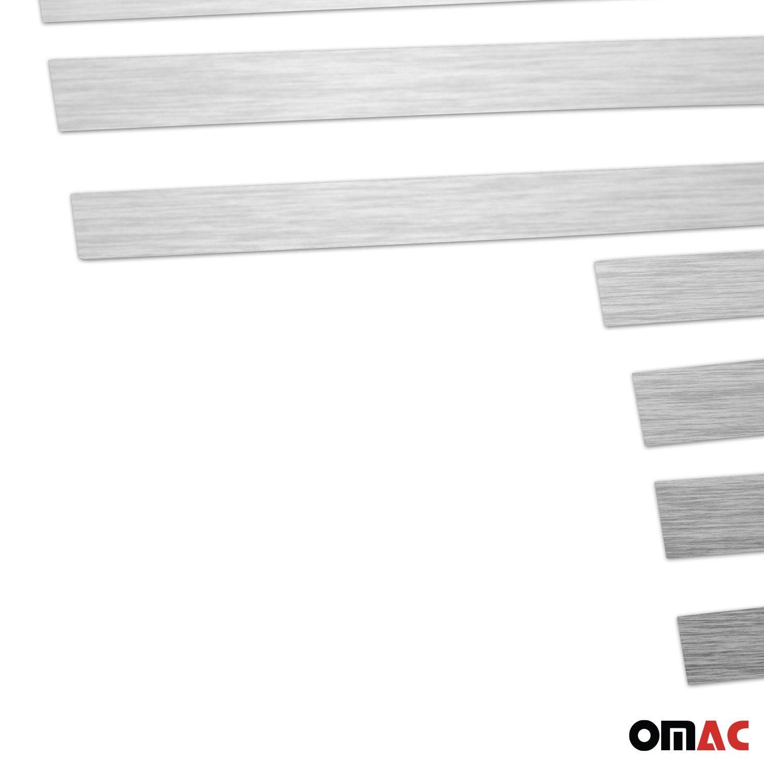 Couverture de Seuil de porte pour Mercedes Classe C W202 1993-2000 inox Brossé