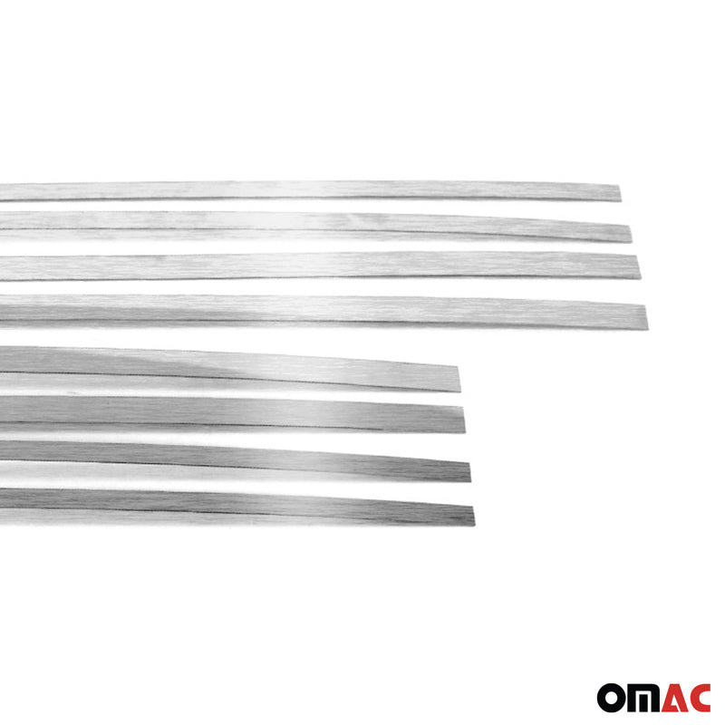 Couverture de Seuil de porte pour Mercedes Classe E W210 1995-2003 inox Brossé