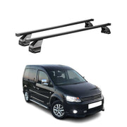 Barres Transversales Menabo pour VW Caddy Life 2010-2015 Noir