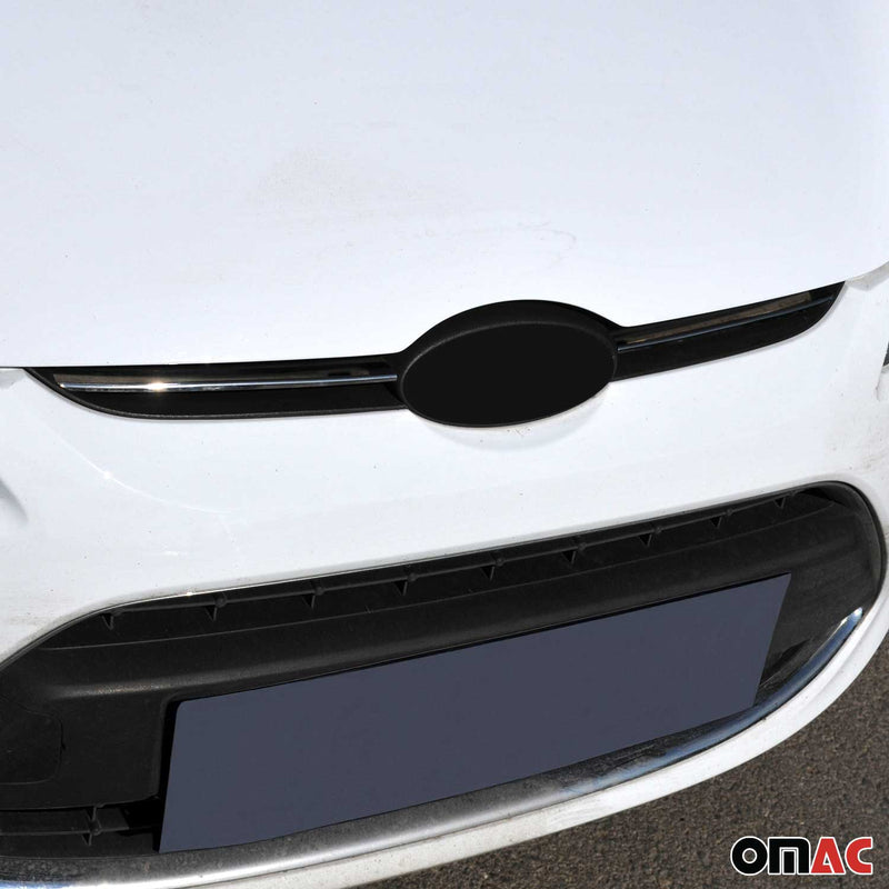 Moulure de Grille de Calandre pour Ford Fiesta 2008-2019 Chromé 2Pcs