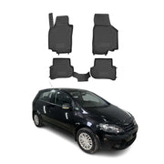 Tapis de Sol pour VW Golf Plus 2005-2014 Caoutchouc TPE Noir
