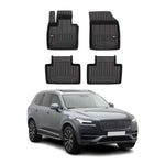 OMAC Tapis de sol en caoutchouc pour Volvo XC90 2014-2024 Noir Premium