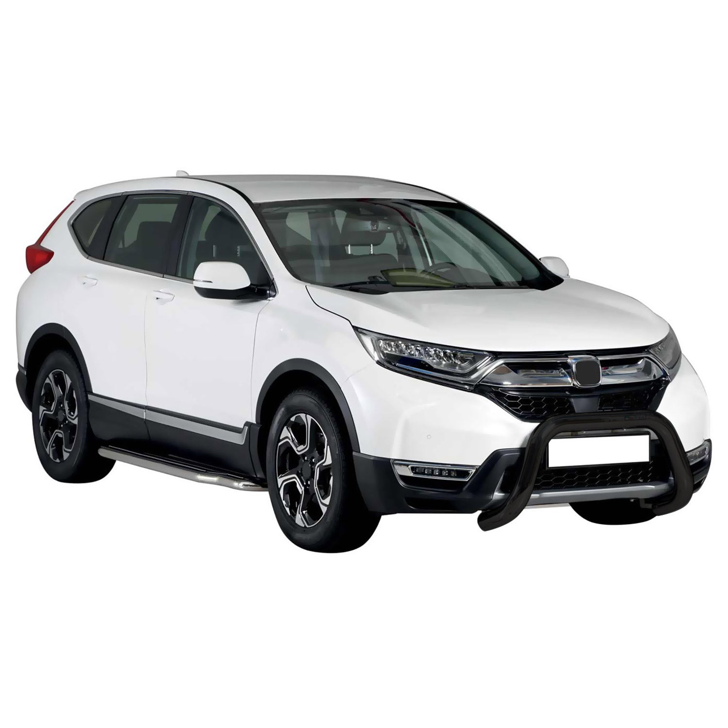 Pare-buffle Avant pour Honda CR-V VH 2017-2022 76 mm en Acier Noir